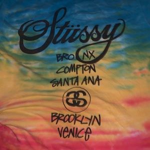 Ombré Rainbow Stussy Tee